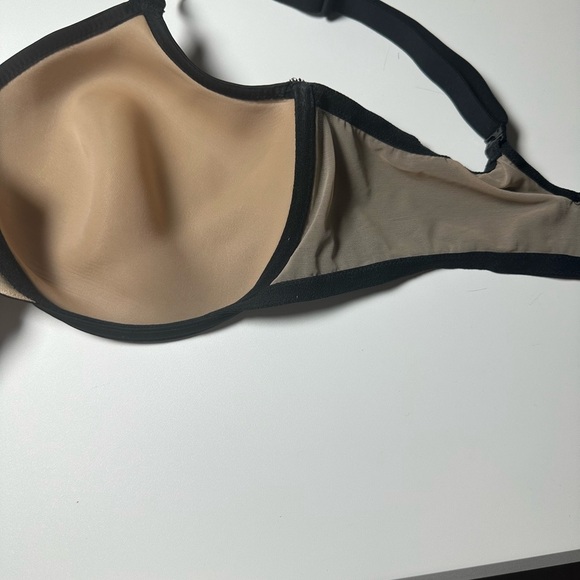 Victoria Secret Bra Lined Perfect Coverage Angel Light Black 38DDD - Picture 7 of 10